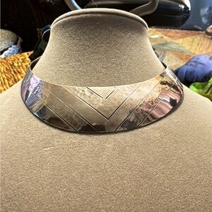 Vintage sterling silver choker